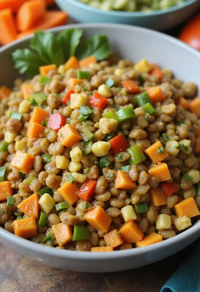 25 Salad and Go Copycat Recipes That Taste Just Like the Real Thing - 25. Curried Lentil Salad