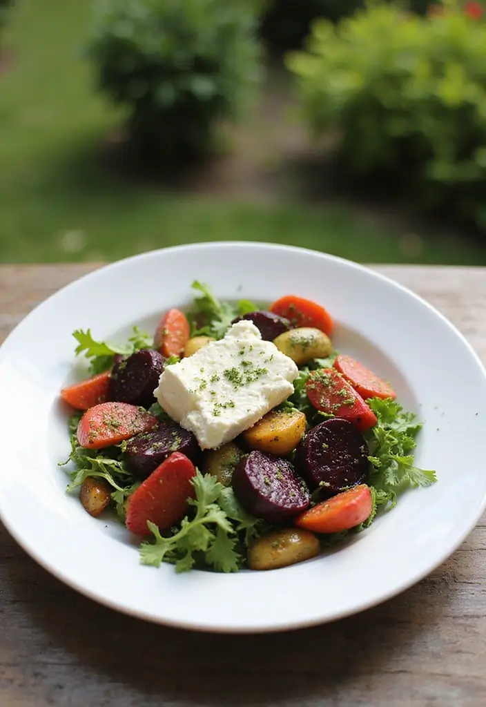 25 Simple Summer Salad Recipes for Light, Refreshing Meals 48 25 Simple Summer Salad Recipes for Light, Refreshing Meals - 10. Roasted Beet and Goat Cheese Salad