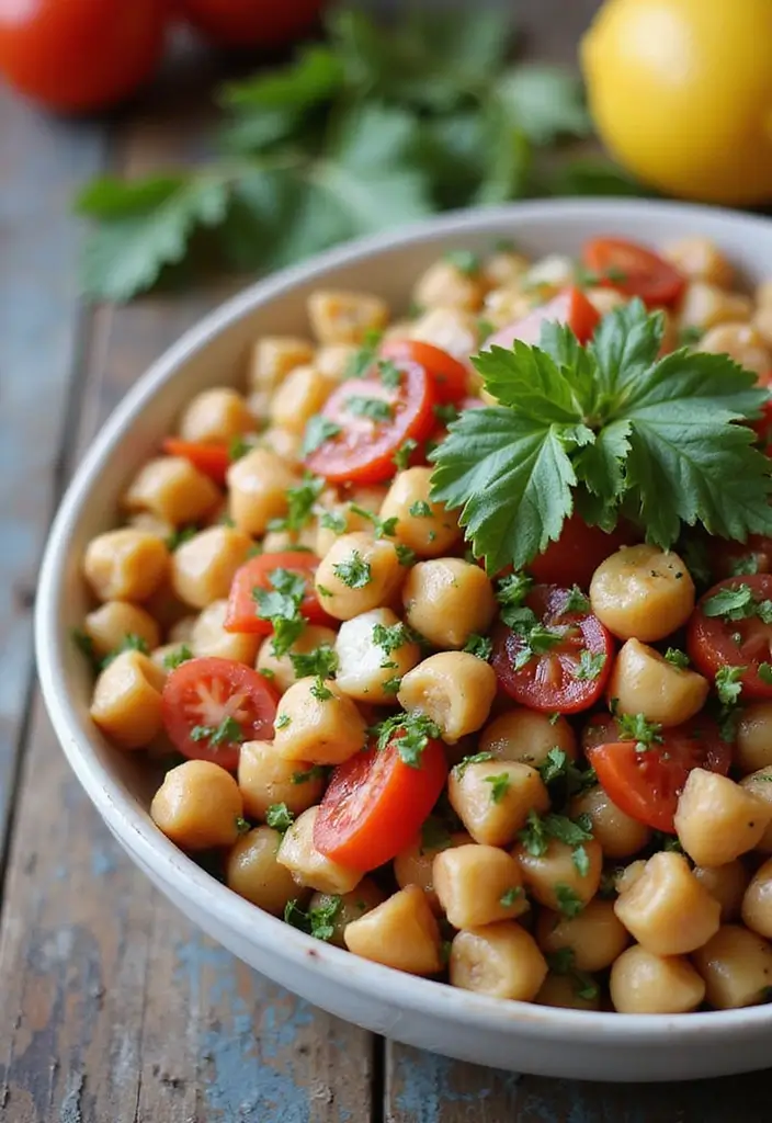 25 Simple Summer Salad Recipes for Light, Refreshing Meals 14 25 Simple Summer Salad Recipes for Light, Refreshing Meals - 4. Greek Chickpea Salad