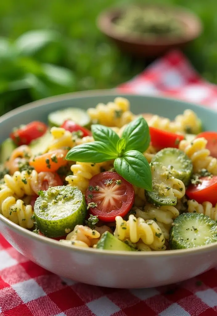 25 Simple Summer Salad Recipes for Light, Refreshing Meals 40 25 Simple Summer Salad Recipes for Light, Refreshing Meals - 8. Pesto Pasta Salad