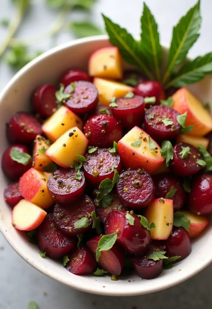 27 Beet and Apple Salad Recipes That Blend Sweet and Earthy Flavors 106 27 Beet and Apple Salad Recipes That Blend Sweet and Earthy Flavors - 22. Beet and Apple Salad with Honey Mustard Dressing