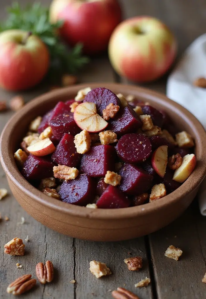 27 Beet and Apple Salad Recipes That Blend Sweet and Earthy Flavors 29 27 Beet and Apple Salad Recipes That Blend Sweet and Earthy Flavors - 5. Warm Beet and Apple Salad