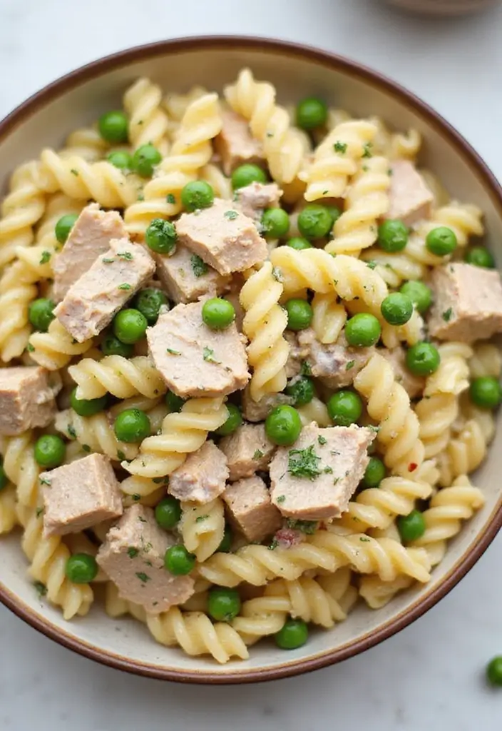 27 Low Cal Pasta Salad Recipes Perfect for Weight Loss Goals 84 27 Low Cal Pasta Salad Recipes Perfect for Weight Loss Goals - 16. Tuna Pasta Salad with Peas