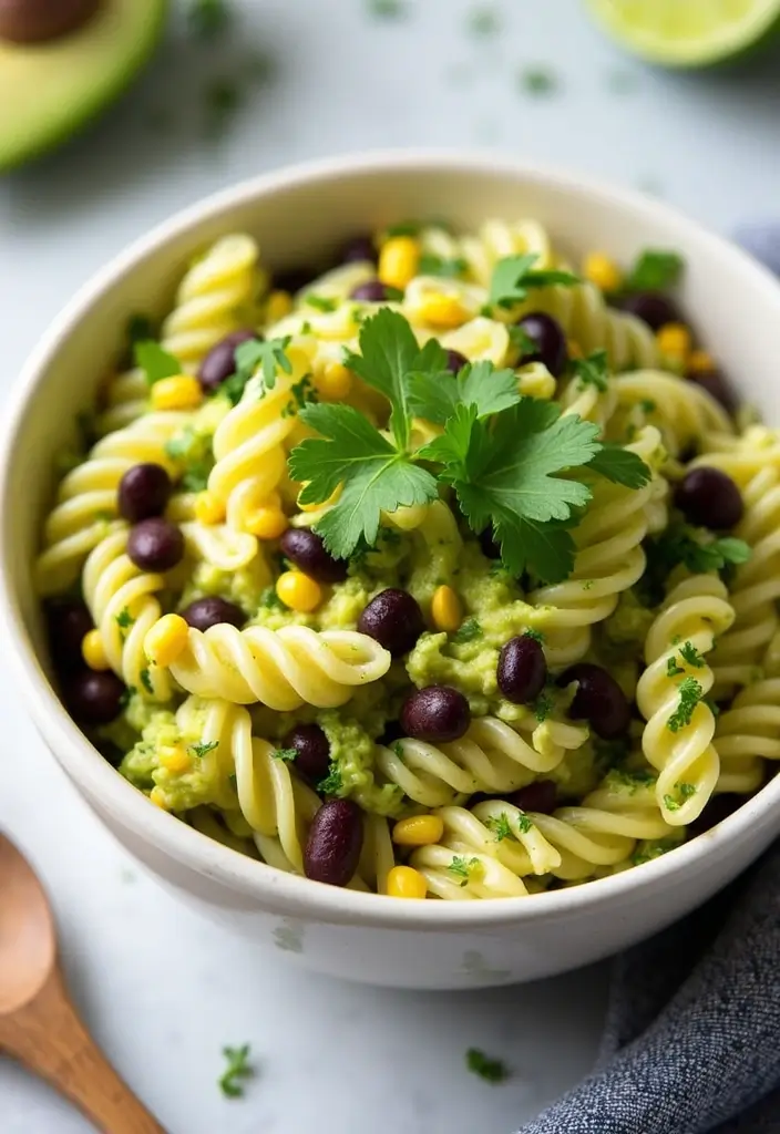 27 Low Cal Pasta Salad Recipes Perfect for Weight Loss Goals 8 27 Low Cal Pasta Salad Recipes Perfect for Weight Loss Goals - 2. Zesty Avocado & Lime Pasta Salad