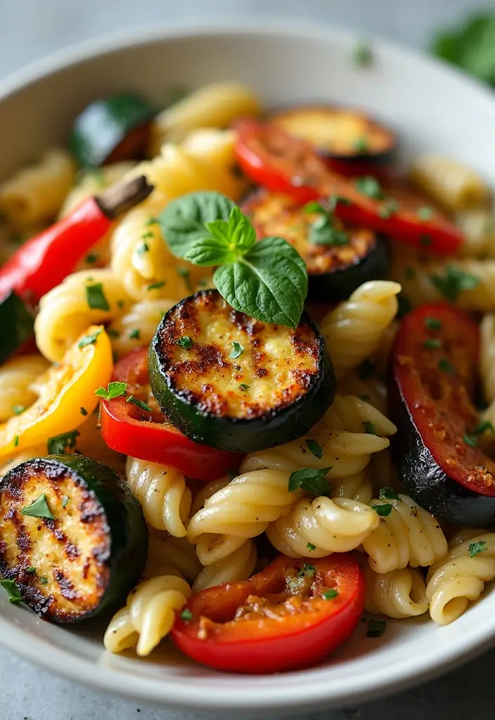 27 Low Cal Pasta Salad Recipes Perfect for Weight Loss Goals 108 27 Low Cal Pasta Salad Recipes Perfect for Weight Loss Goals - 20. Grilled Vegetable Pasta Salad