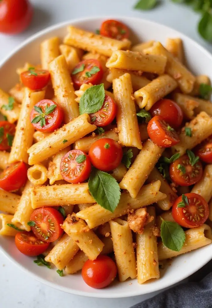 27 Low Cal Pasta Salad Recipes Perfect for Weight Loss Goals 128 27 Low Cal Pasta Salad Recipes Perfect for Weight Loss Goals - 24. Roasted Red Pepper Pasta Salad