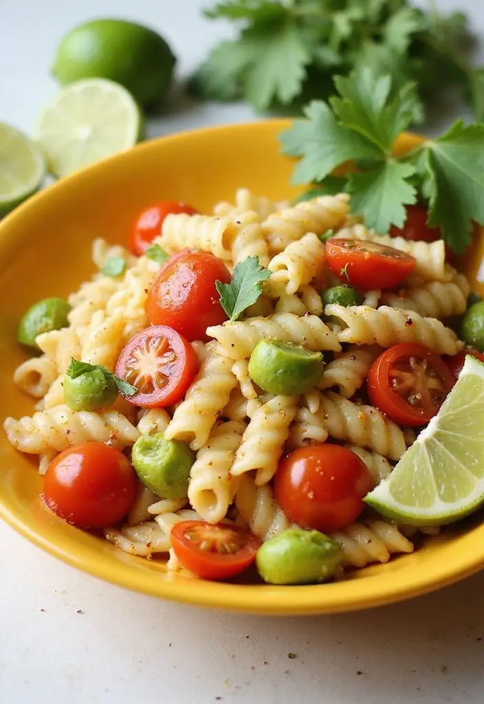 27 Low Cal Pasta Salad Recipes Perfect for Weight Loss Goals 140 27 Low Cal Pasta Salad Recipes Perfect for Weight Loss Goals - 26. Cilantro Lime Pasta Salad