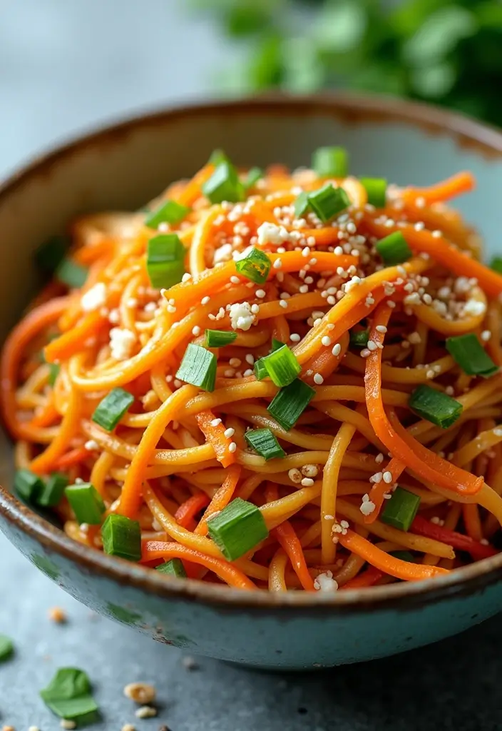 27 Low Cal Pasta Salad Recipes Perfect for Weight Loss Goals 19 27 Low Cal Pasta Salad Recipes Perfect for Weight Loss Goals - 5. Asian Sesame Noodle Salad