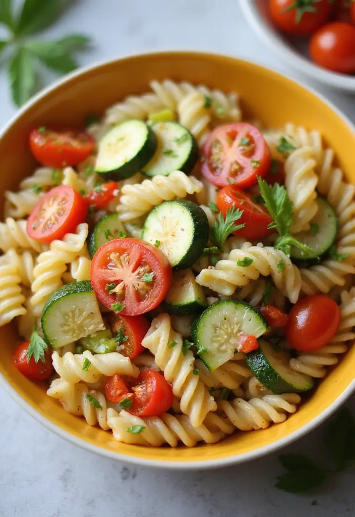 27 Low Cal Pasta Salad Recipes Perfect for Weight Loss Goals 31 27 Low Cal Pasta Salad Recipes Perfect for Weight Loss Goals - 7. Garden Fresh Pasta Salad