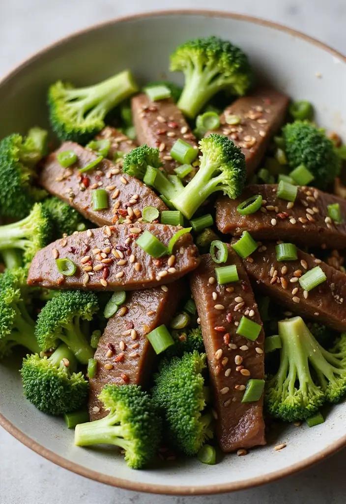 27 Low Carb High Protein Salad Recipes to Keep You Fit and Full 26 27 Low Carb High Protein Salad Recipes to Keep You Fit and Full - 6. Beef and Broccoli Salad