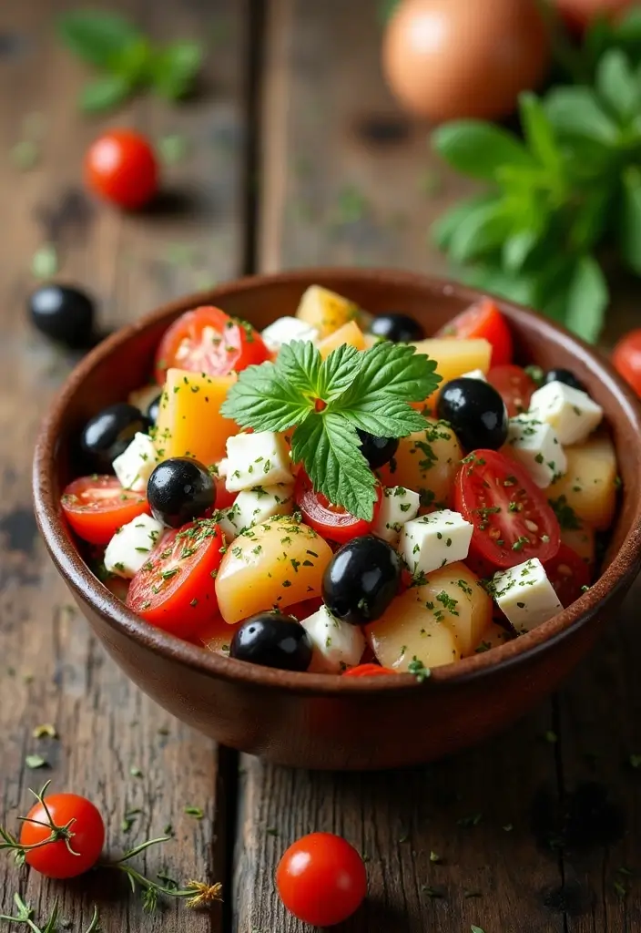 30+ Best Green Salad Recipes for Party and Family Gatherings 58 30+ Best Green Salad Recipes for Party and Family Gatherings - 10. Greek Salad