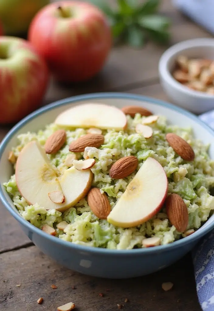 30+ Best Green Salad Recipes for Party and Family Gatherings 76 30+ Best Green Salad Recipes for Party and Family Gatherings - 14. Cabbage and Apple Salad