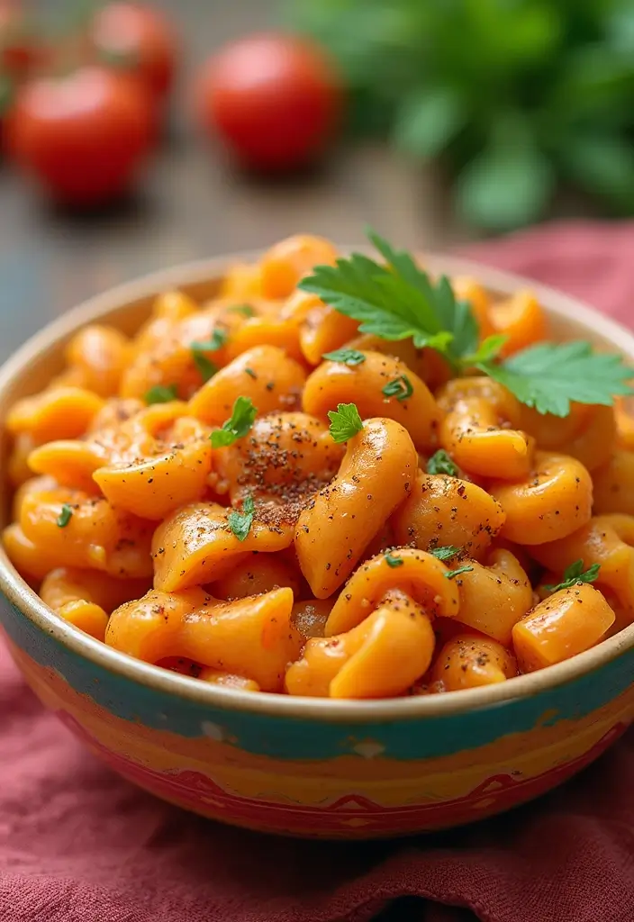 30+ Cold Creamy Pasta Salad Recipes for Hot Summer Days 81 30+ Cold Creamy Pasta Salad Recipes for Hot Summer Days - 17. Creamy Sweet Potato Pasta Salad