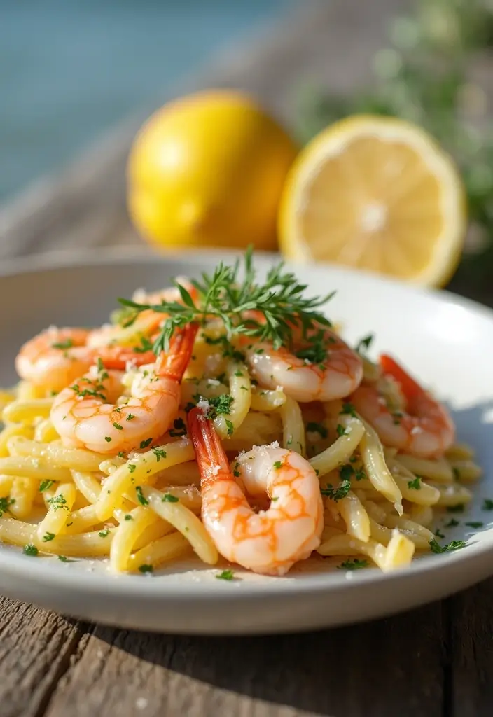 30+ Cold Pasta Salad Recipes That Are Light, Healthy, and Delicious 127 30+ Cold Pasta Salad Recipes That Are Light, Healthy, and Delicious - 21. Garlic Lemon Shrimp Pasta Salad