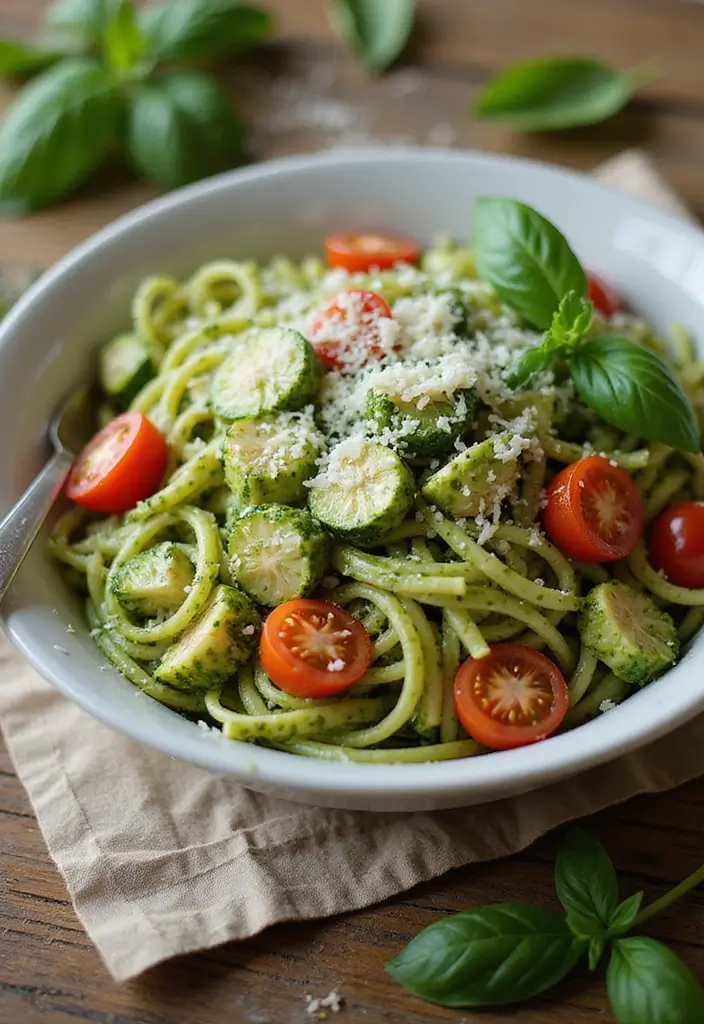 30+ Cold Pasta Salad Recipes That Are Light, Healthy, and Delicious 18 30+ Cold Pasta Salad Recipes That Are Light, Healthy, and Delicious - 4. Pesto Pasta Salad