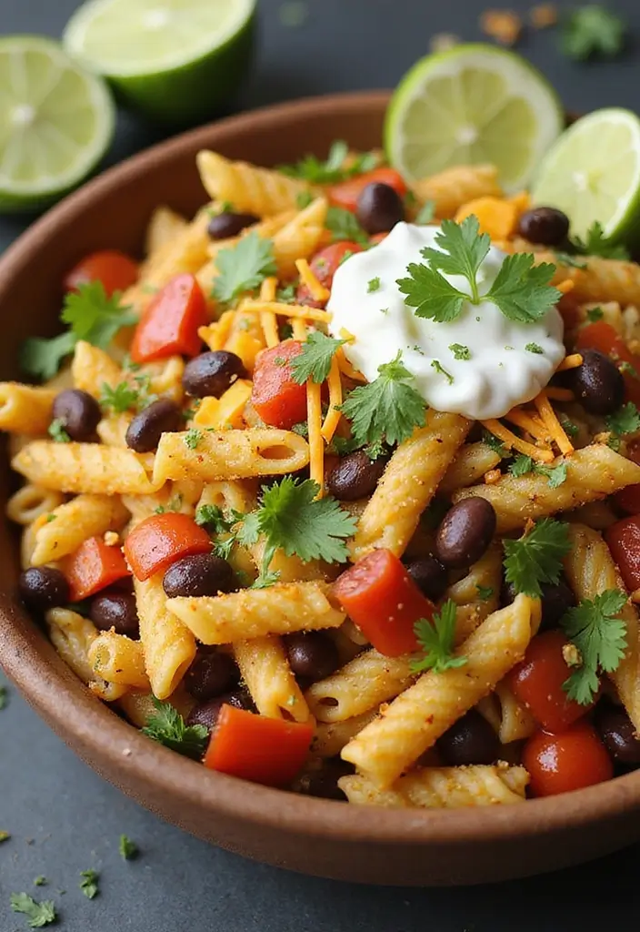 30+ Cold Pasta Salad Recipes That Are Light, Healthy, and Delicious 35 30+ Cold Pasta Salad Recipes That Are Light, Healthy, and Delicious - 7. Taco Pasta Salad