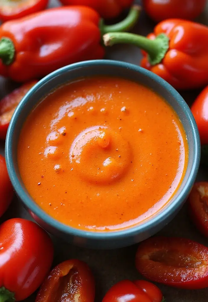 30+ Dairy Free Salad Dressing Recipes That Everyone Can Enjoy 59 30+ Dairy Free Salad Dressing Recipes That Everyone Can Enjoy - 11. Roasted Red Pepper Dressing
