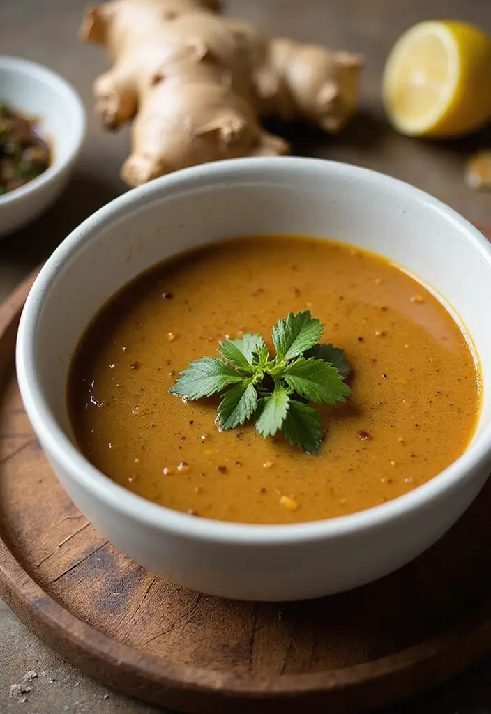 30+ Dairy Free Salad Dressing Recipes That Everyone Can Enjoy 141 30+ Dairy Free Salad Dressing Recipes That Everyone Can Enjoy - 26. Miso Ginger Dressing