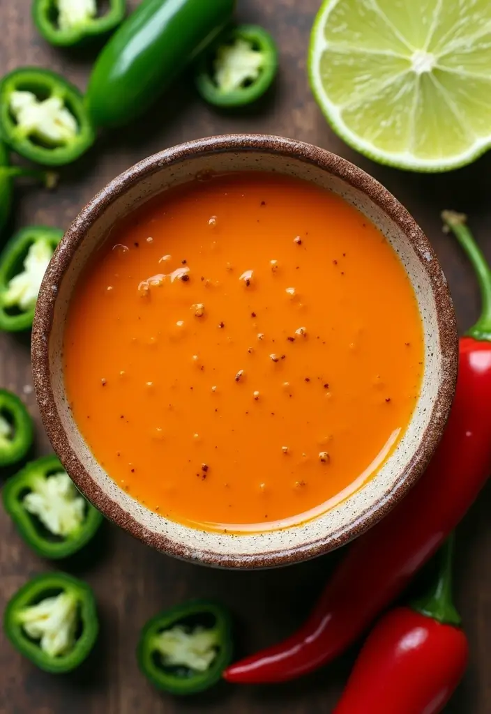 30+ Dairy Free Salad Dressing Recipes That Everyone Can Enjoy 148 30+ Dairy Free Salad Dressing Recipes That Everyone Can Enjoy - 27. Sweet & Spicy Jalapeno Dressing