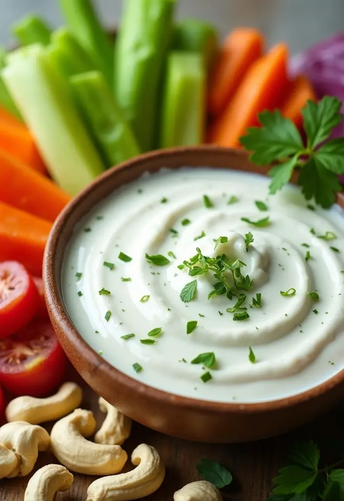 30+ Dairy Free Salad Dressing Recipes That Everyone Can Enjoy 22 30+ Dairy Free Salad Dressing Recipes That Everyone Can Enjoy - 4. Creamy Cashew Ranch Dressing