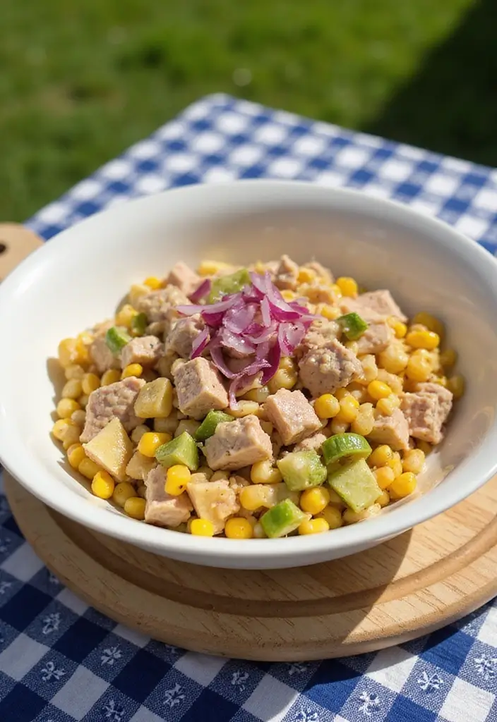 30+ Easy Canned Tuna Salad Recipes for Busy Days 50 30+ Easy Canned Tuna Salad Recipes for Busy Days - 12. Tuna and Corn Salad