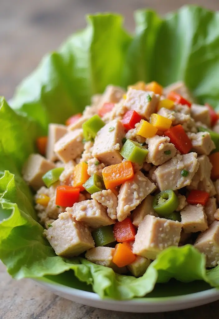 30+ Easy Canned Tuna Salad Recipes for Busy Days 58 30+ Easy Canned Tuna Salad Recipes for Busy Days - 14. Tuna Salad with Bell Peppers