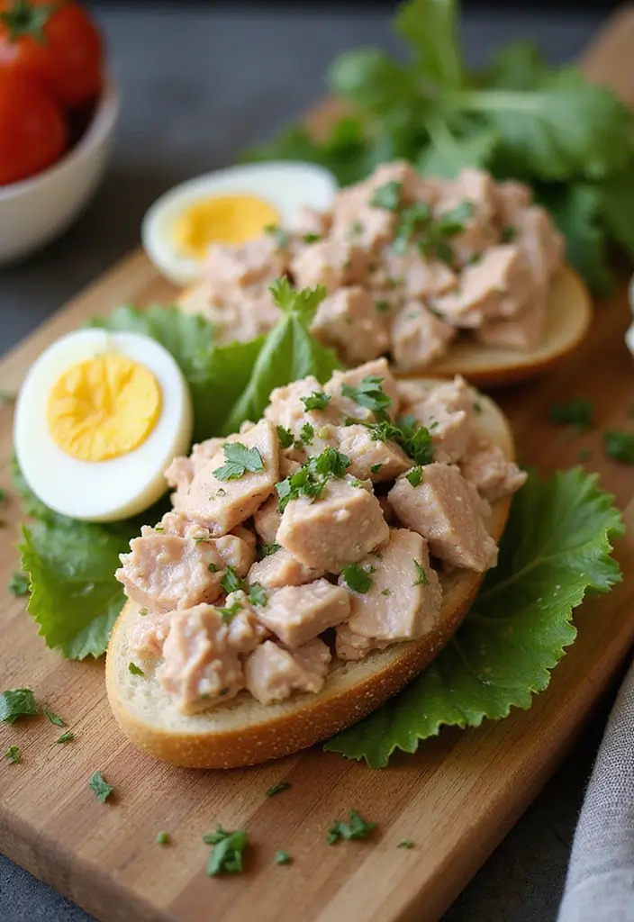 30+ Easy Canned Tuna Salad Recipes for Busy Days 61 30+ Easy Canned Tuna Salad Recipes for Busy Days - 15. Tuna Salad with Hard-Boiled Eggs
