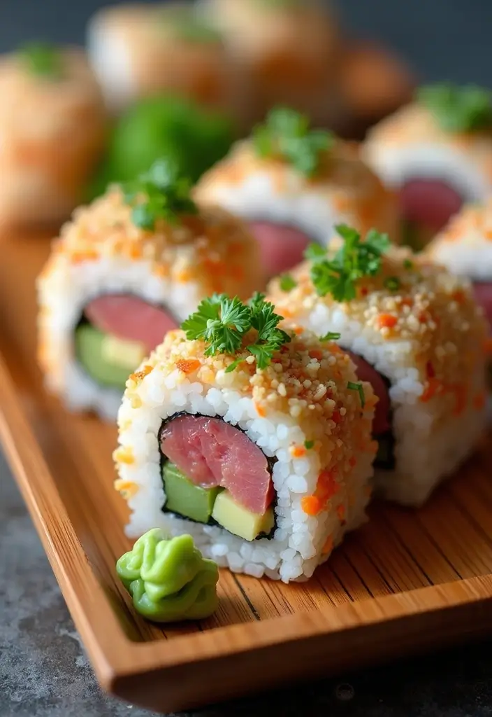 30+ Easy Canned Tuna Salad Recipes for Busy Days 78 30+ Easy Canned Tuna Salad Recipes for Busy Days - 18. Tuna Salad Sushi Rolls