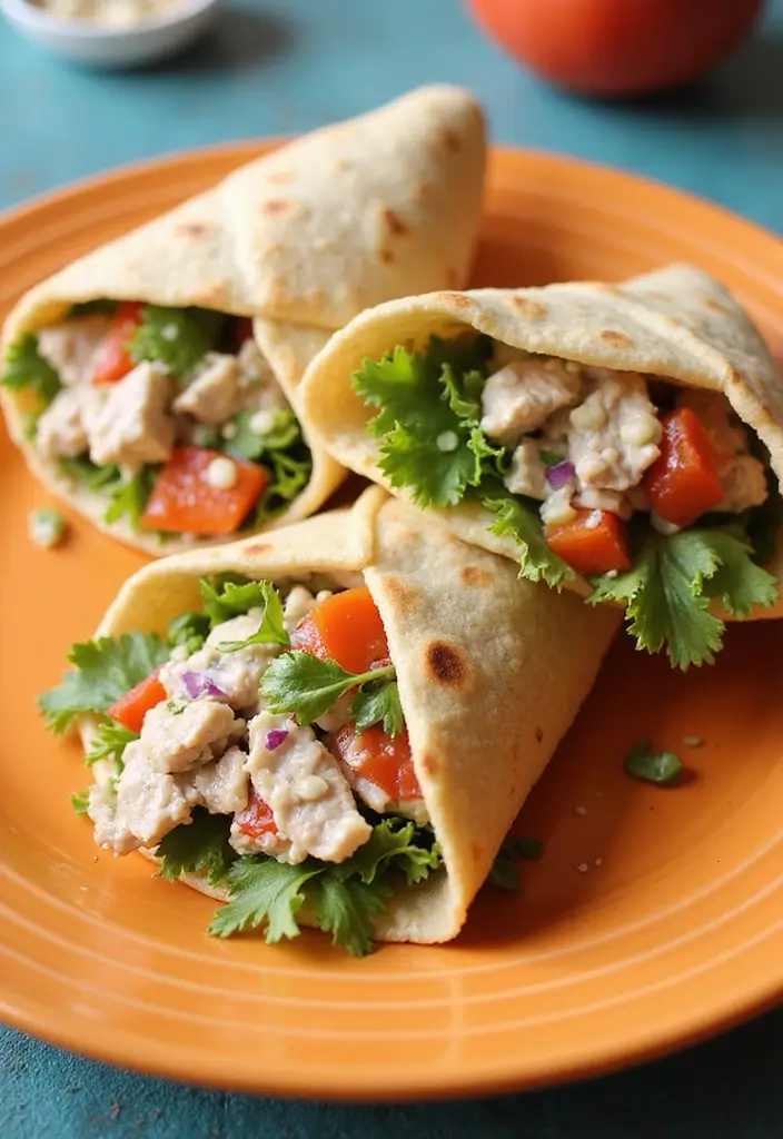 30+ Easy Canned Tuna Salad Recipes for Busy Days 117 30+ Easy Canned Tuna Salad Recipes for Busy Days - 27. Tuna Salad Pita Pockets