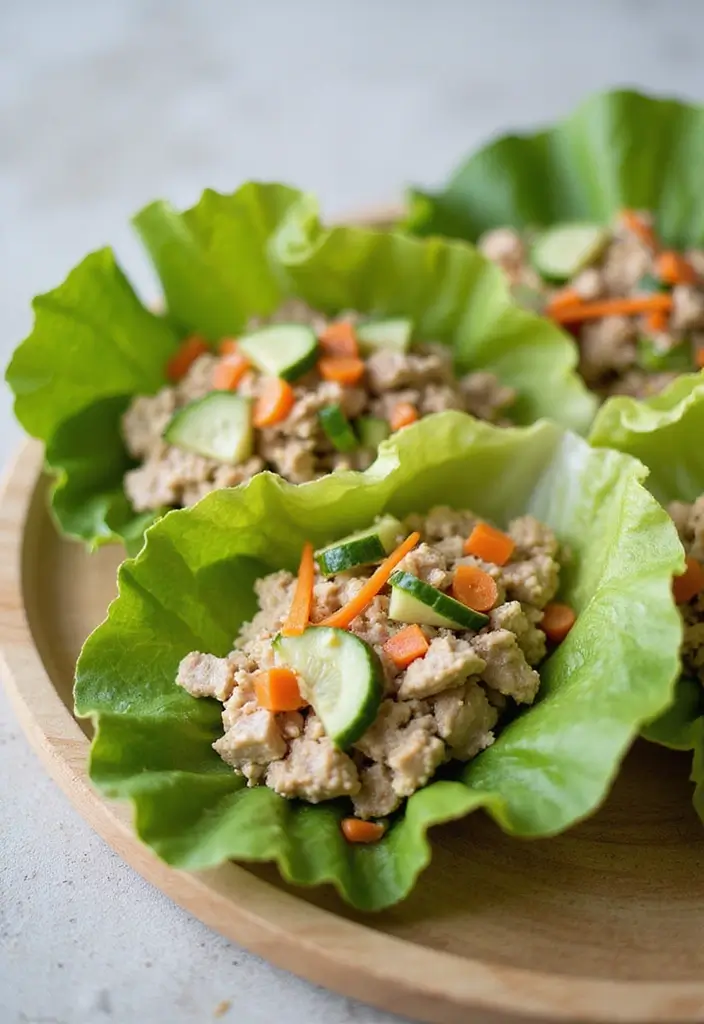 30+ Easy Canned Tuna Salad Recipes for Busy Days 27 30+ Easy Canned Tuna Salad Recipes for Busy Days - 7. Tuna Salad Lettuce Wraps