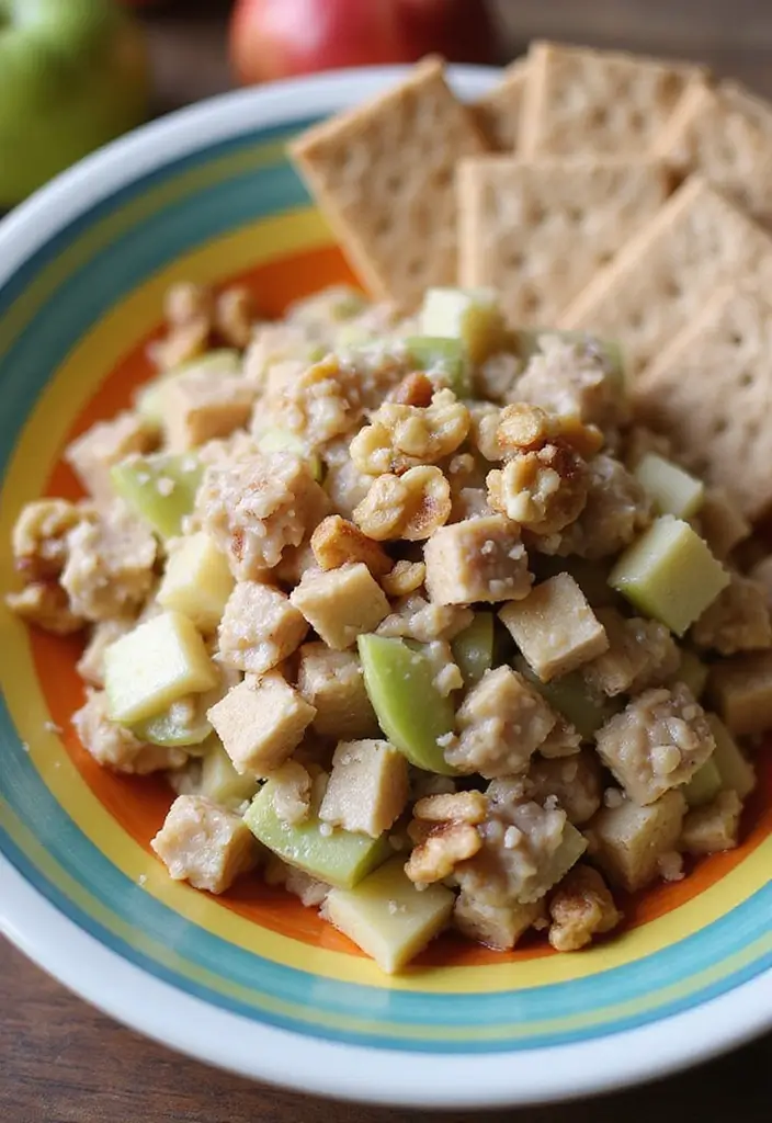 30+ Easy Canned Tuna Salad Recipes for Busy Days 32 30+ Easy Canned Tuna Salad Recipes for Busy Days - 8. Tuna Salad with Apples and Nuts