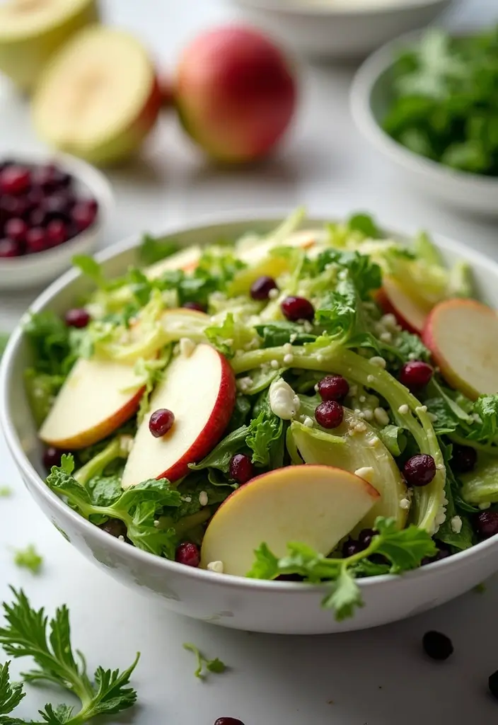 30+ End of Summer Salad Recipes to Celebrate the Season - 19. Shaved Brussels Sprouts Salad