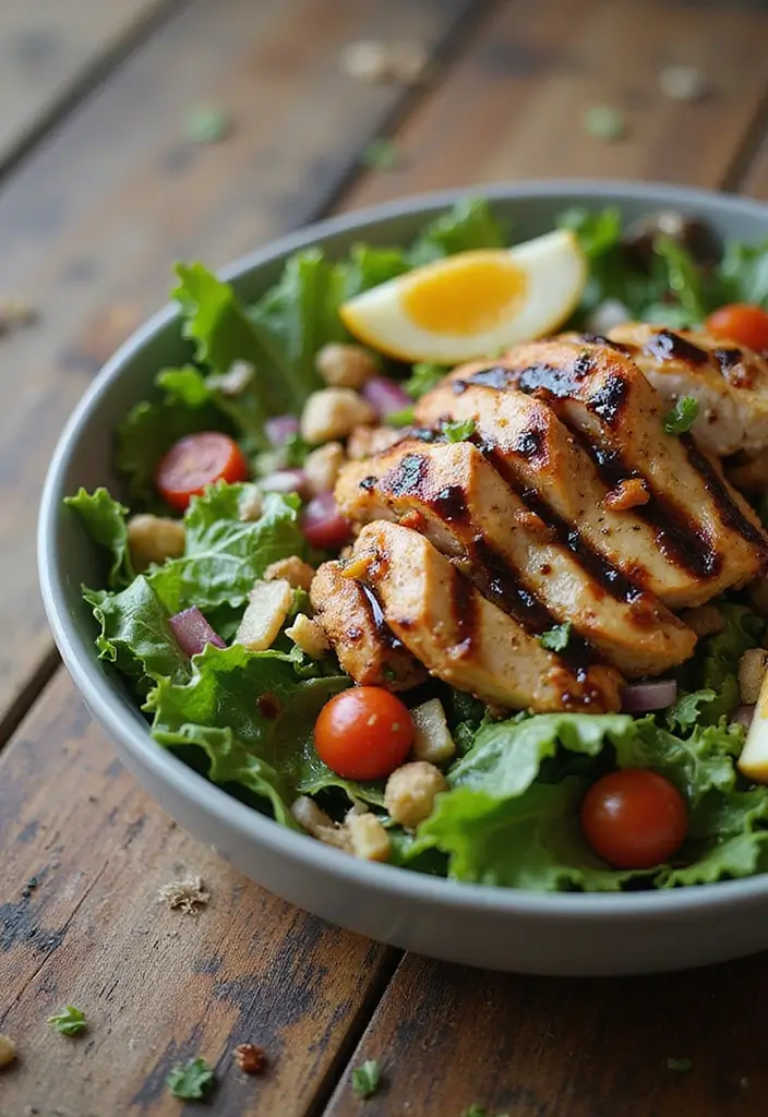 30+ Grilled Chicken Cobb Salad Recipes for Protein Lovers 1 30+ Grilled Chicken Cobb Salad Recipes for Protein Lovers - 1. Classic Cobb Salad with Grilled Chicken