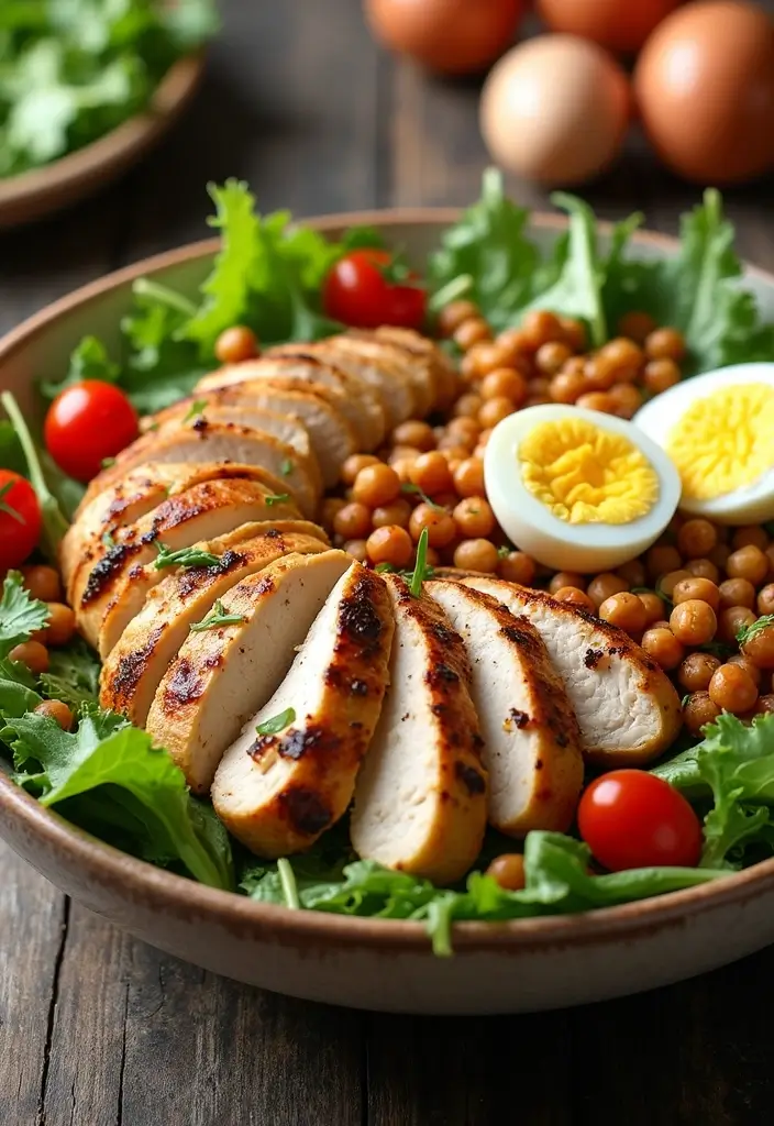 30+ Grilled Chicken Cobb Salad Recipes for Protein Lovers 101 30+ Grilled Chicken Cobb Salad Recipes for Protein Lovers - 15. Protein-Packed Grilled Chicken Cobb Salad