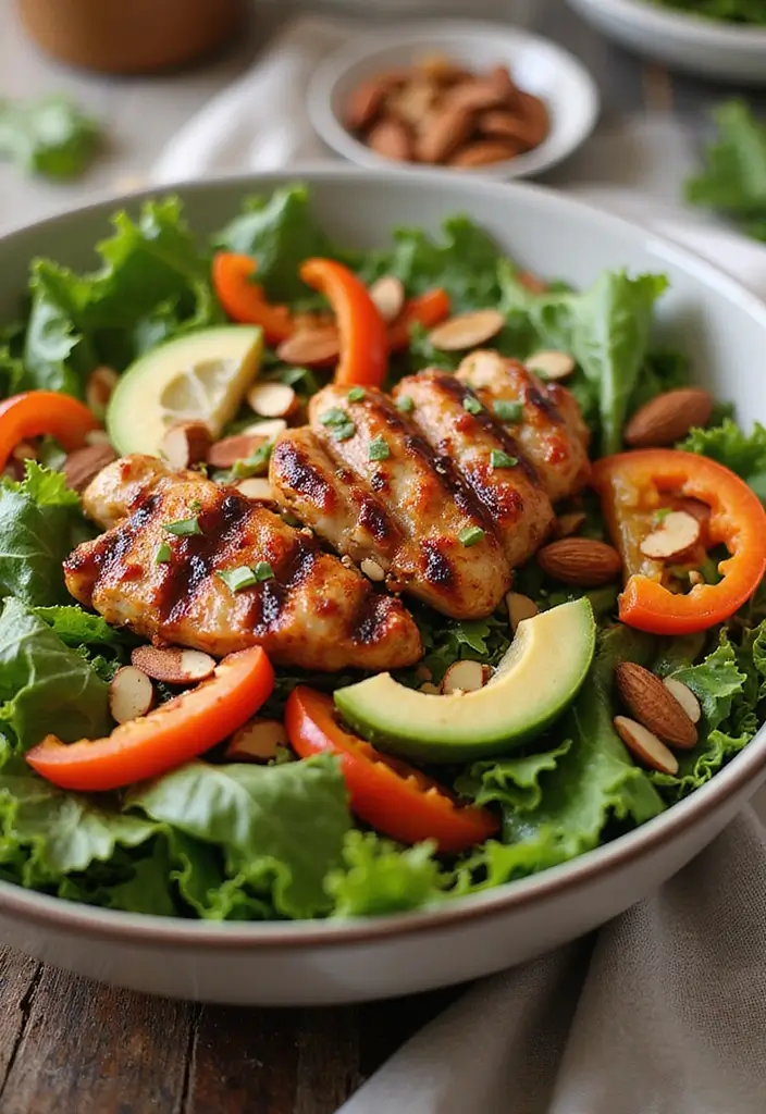 30+ Grilled Chicken Cobb Salad Recipes for Protein Lovers 118 30+ Grilled Chicken Cobb Salad Recipes for Protein Lovers - 18. Teriyaki Grilled Chicken Cobb Salad