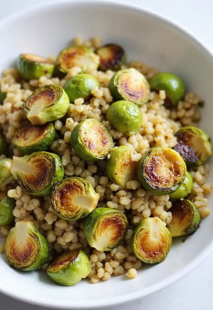 30+ Half Baked Harvest Salad Recipes Full of Creative Combinations 66 30+ Half Baked Harvest Salad Recipes Full of Creative Combinations - 16. Warm Farro Salad with Roasted Brussels Sprouts