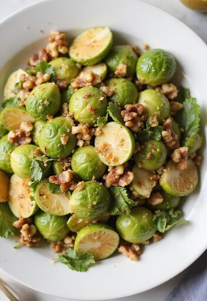 30+ Half Baked Harvest Salad Recipes Full of Creative Combinations 99 30+ Half Baked Harvest Salad Recipes Full of Creative Combinations - 23. Brussels Sprout & Apple Salad