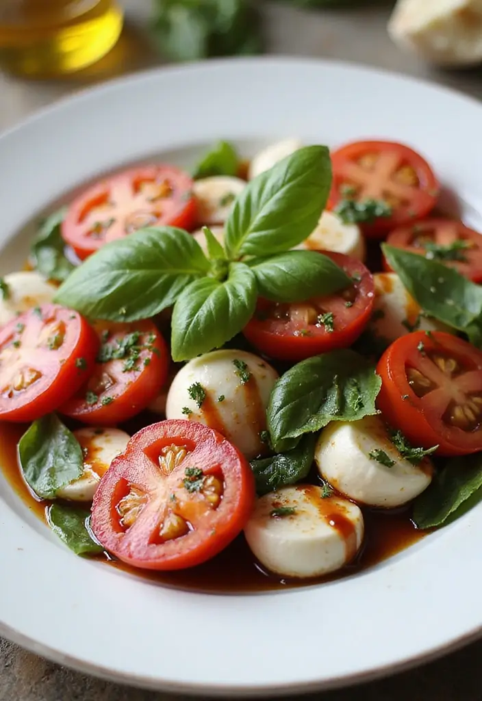 30+ Half Baked Harvest Salad Recipes Full of Creative Combinations 125 30+ Half Baked Harvest Salad Recipes Full of Creative Combinations - 27. Tomato, Basil & Mozzarella Salad