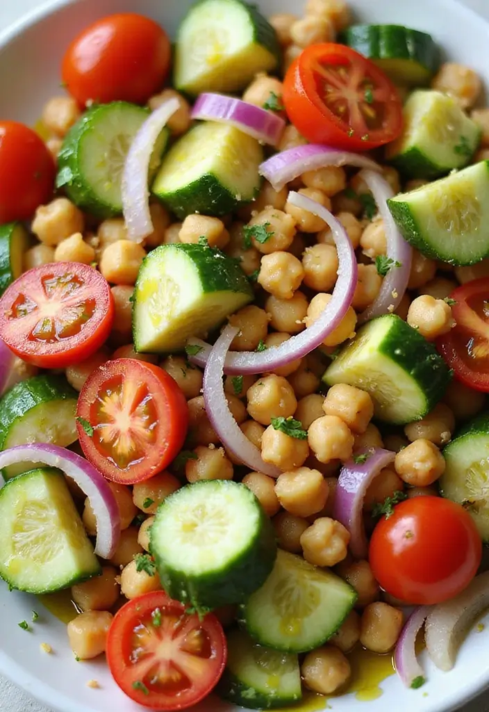 30+ Half Baked Harvest Salad Recipes Full of Creative Combinations 14 30+ Half Baked Harvest Salad Recipes Full of Creative Combinations - 4. Mediterranean Chickpea Salad