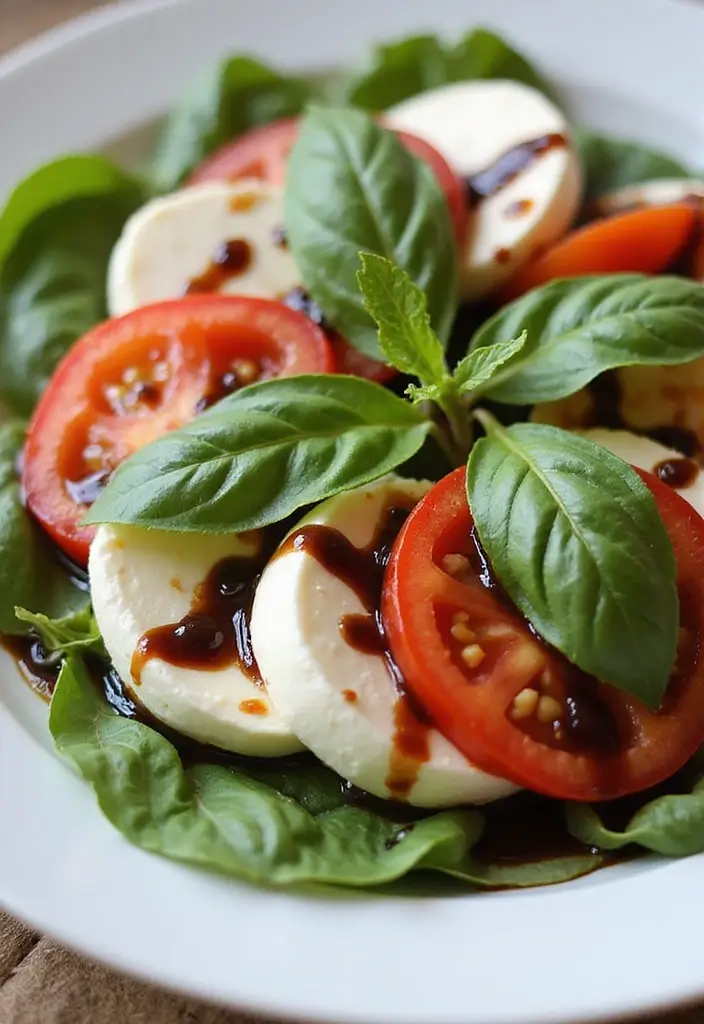 30+ Half Baked Harvest Salad Recipes Full of Creative Combinations 35 30+ Half Baked Harvest Salad Recipes Full of Creative Combinations - 9. Caprese Salad with Balsamic Reduction