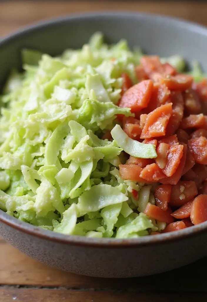 30+ Healthy Salad Topping Ideas to Make Every Bowl Exciting 46 30+ Healthy Salad Topping Ideas to Make Every Bowl Exciting - 12. Crunchy Cabbage