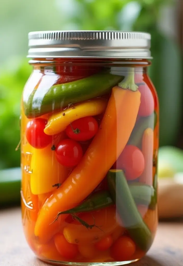 30+ Healthy Salad Topping Ideas to Make Every Bowl Exciting 80 30+ Healthy Salad Topping Ideas to Make Every Bowl Exciting - 18. Unique Pickled Vegetables
