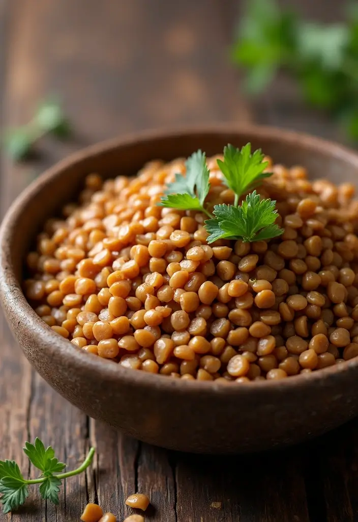 30+ Healthy Salad Topping Ideas to Make Every Bowl Exciting 111 30+ Healthy Salad Topping Ideas to Make Every Bowl Exciting - 23. Hearty Lentils