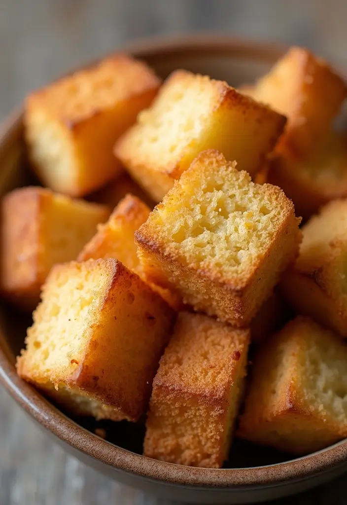 30+ Healthy Salad Topping Ideas to Make Every Bowl Exciting 20 30+ Healthy Salad Topping Ideas to Make Every Bowl Exciting - 6. Savory Croutons