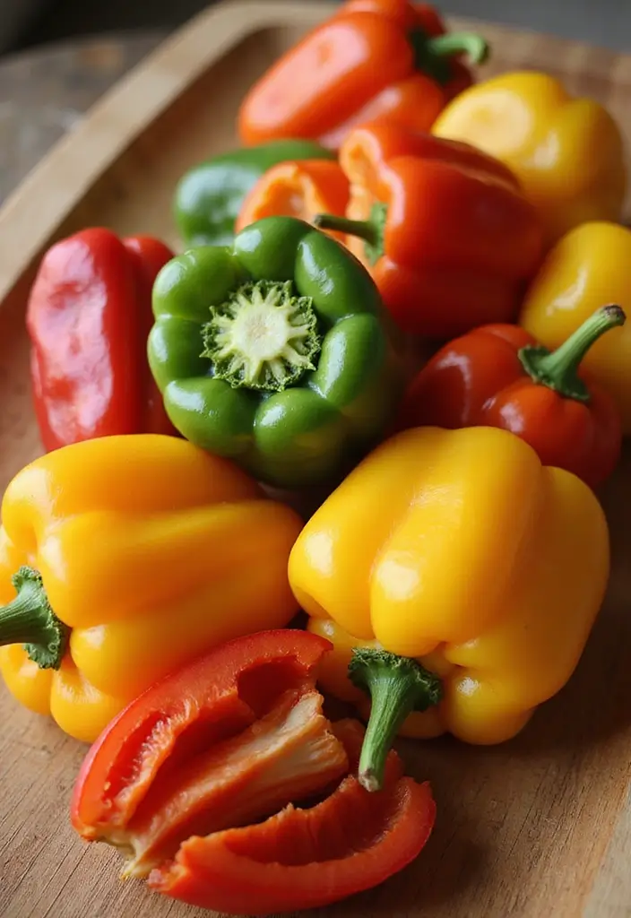 30+ Healthy Salad Topping Ideas to Make Every Bowl Exciting 30 30+ Healthy Salad Topping Ideas to Make Every Bowl Exciting - 8. Colorful Bell Peppers