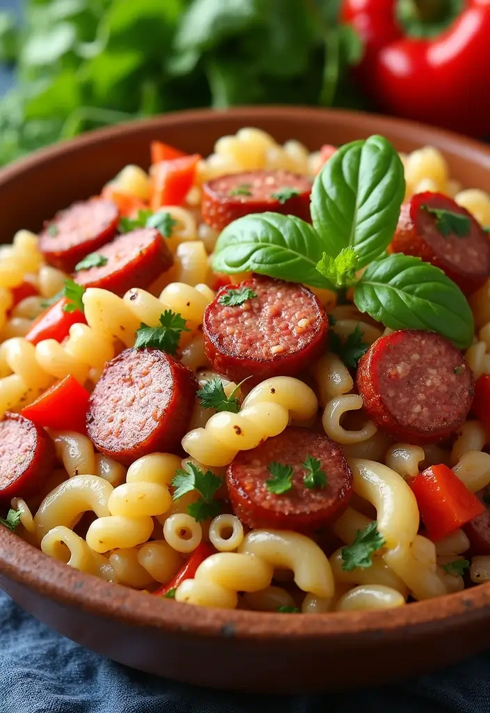 30+ Italian Pasta Salad Recipes Packed with Flavor and Color 67 30+ Italian Pasta Salad Recipes Packed with Flavor and Color - 13. Italian Sausage Pasta Salad