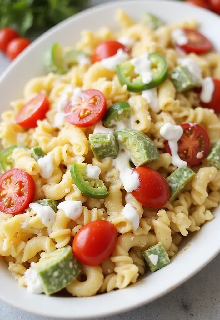 30+ Italian Pasta Salad Recipes Packed with Flavor and Color 109 30+ Italian Pasta Salad Recipes Packed with Flavor and Color - 21. Creamy Ranch Pasta Salad