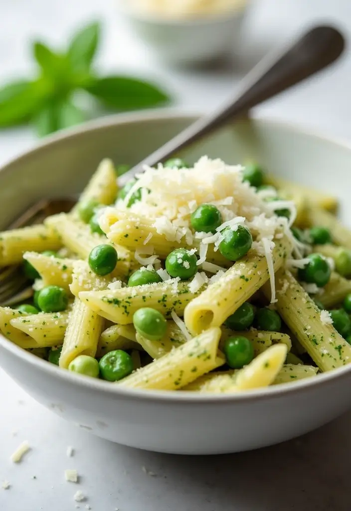 30+ Italian Pasta Salad Recipes Packed with Flavor and Color 155 30+ Italian Pasta Salad Recipes Packed with Flavor and Color - 29. Savory Pesto and Pea Pasta Salad