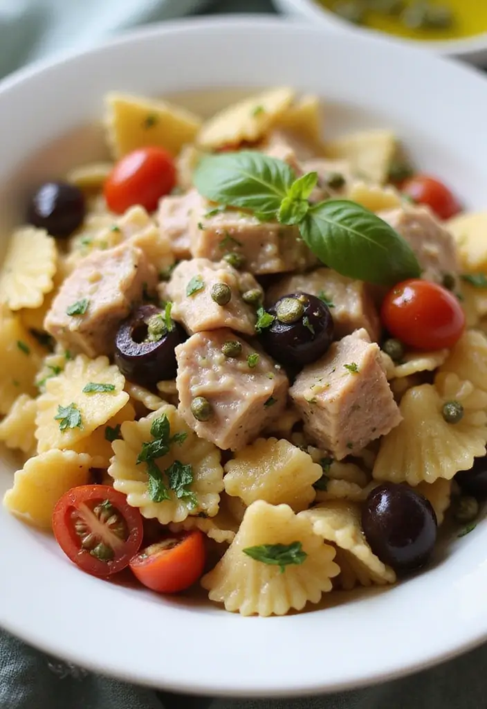 30+ Italian Pasta Salad Recipes Packed with Flavor and Color 28 30+ Italian Pasta Salad Recipes Packed with Flavor and Color - 6. Italian Tuna Pasta Salad