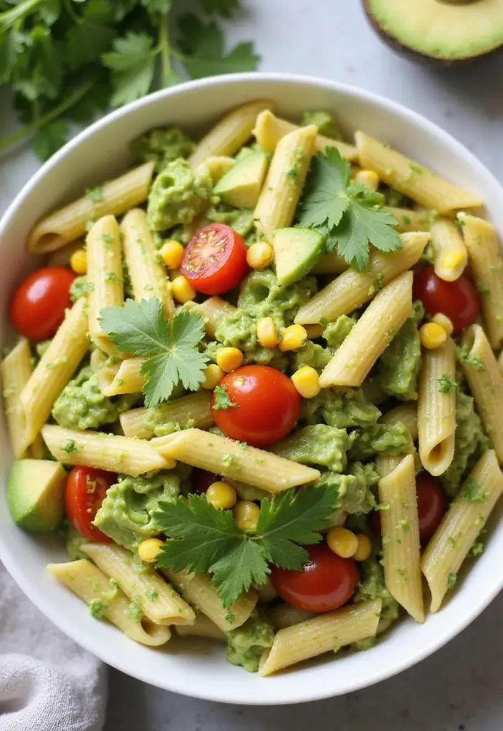 30+ Italian Pasta Salad Recipes Packed with Flavor and Color 33 30+ Italian Pasta Salad Recipes Packed with Flavor and Color - 7. Creamy Avocado Pasta Salad
